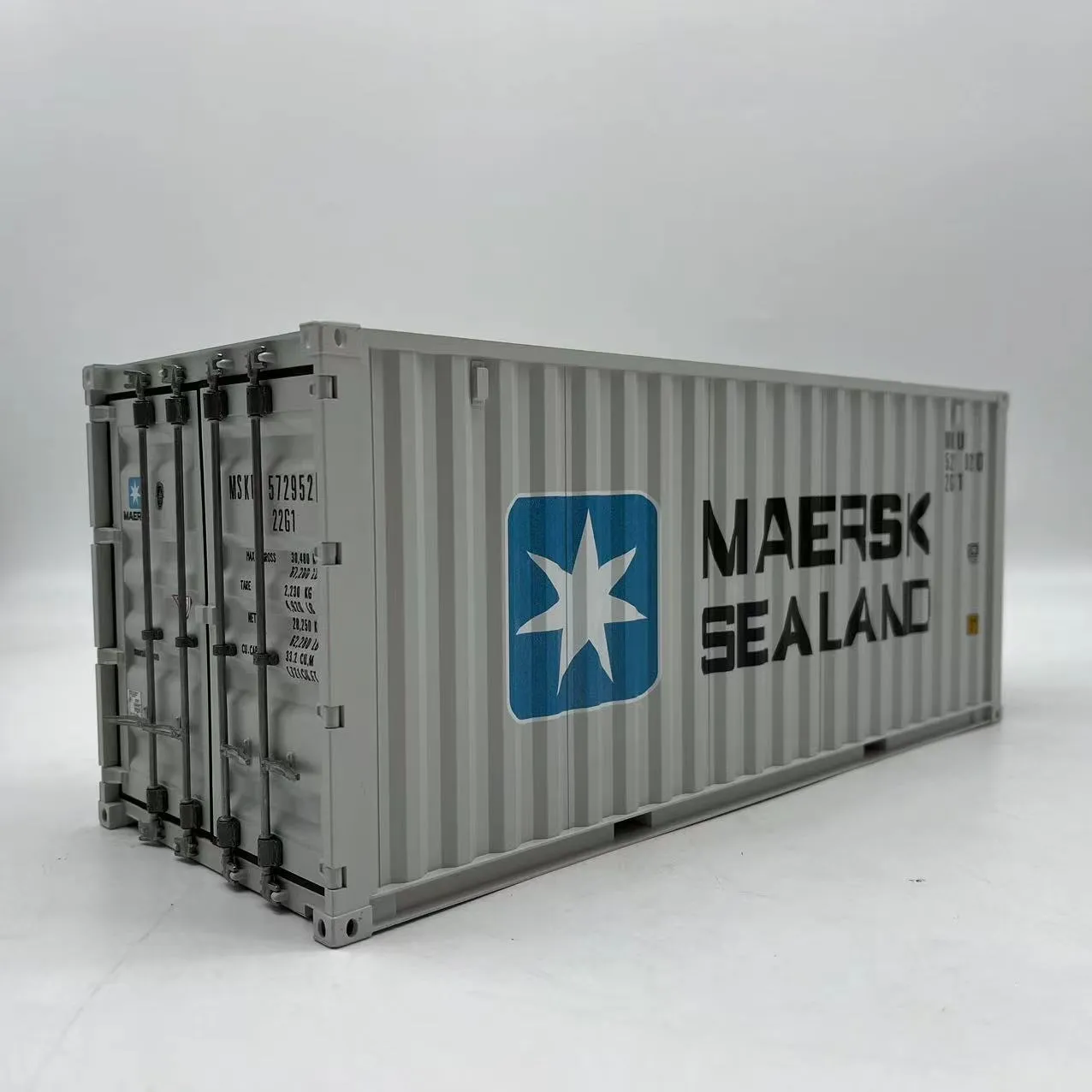 1:20 20-Foot Logistics Cargo Shipping Container
