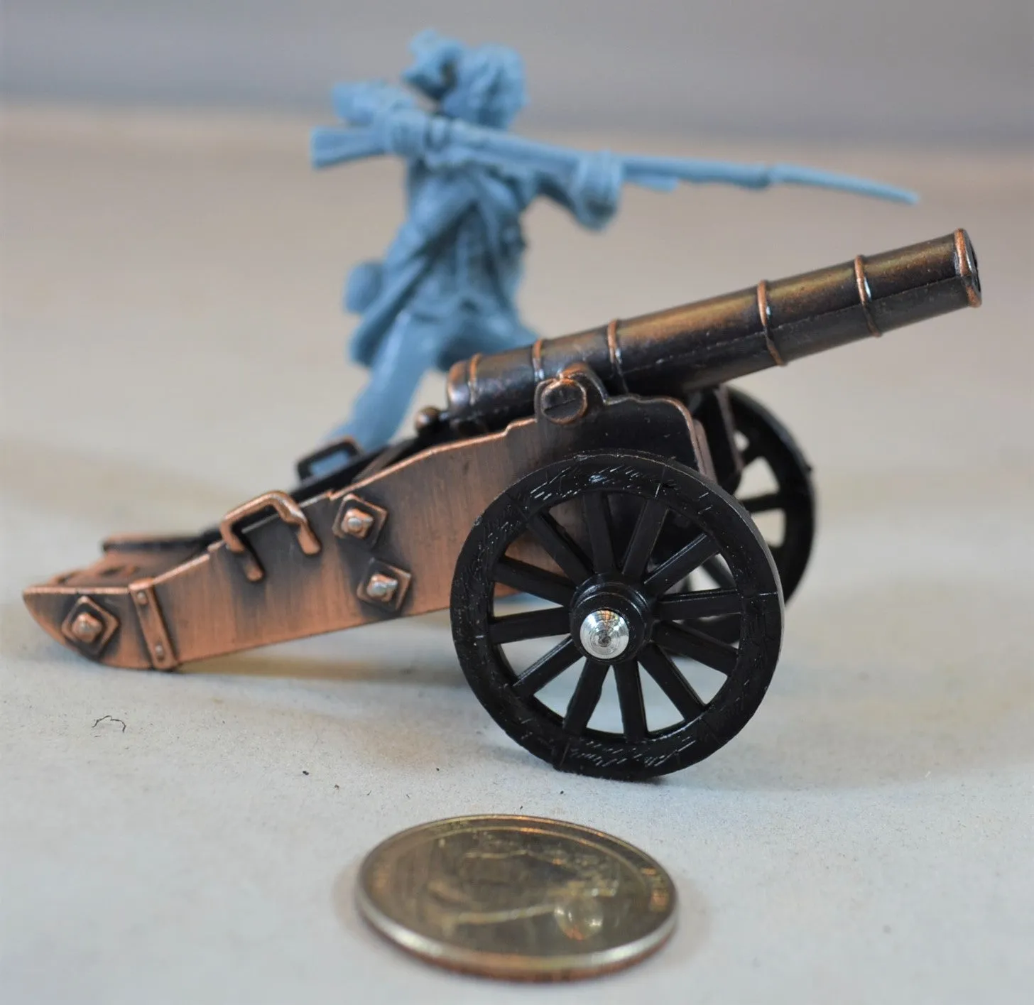 American Revolution Cannon Die-cast Pencil Sharpener Americana