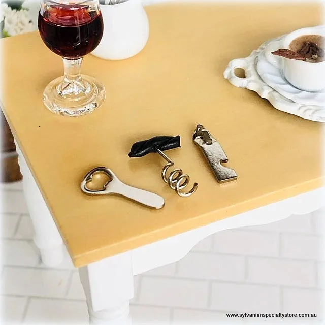 Can Opener, Bottle Opener and Corkscrew - Miniature