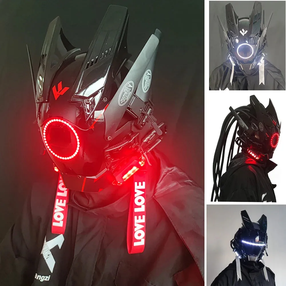 Cyberpunk Mask Led