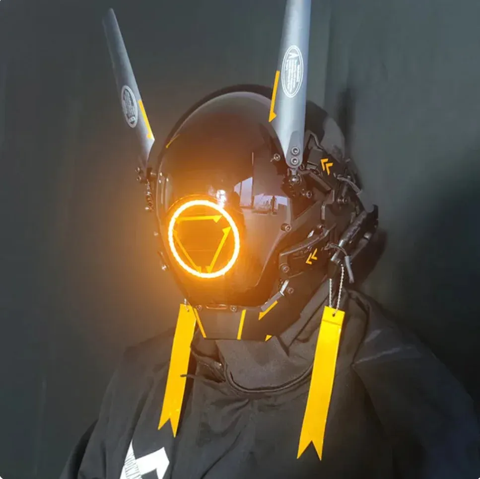 Cyberpunk Mask Led