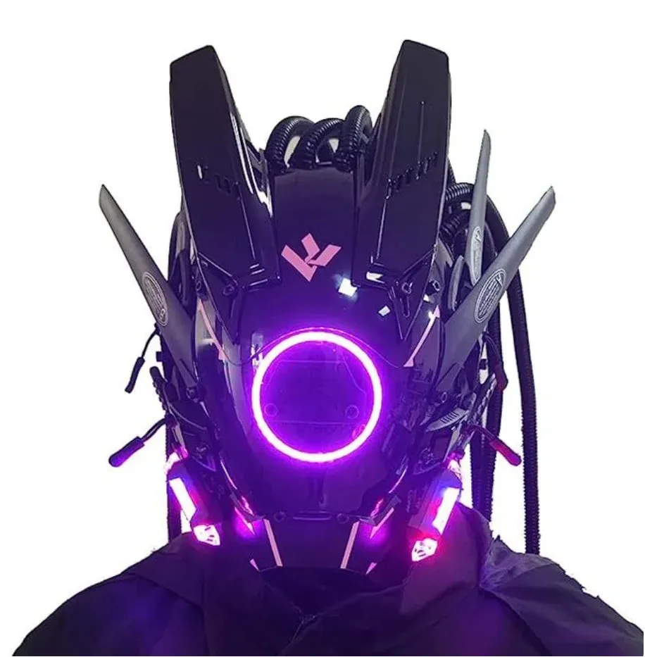 Cyberpunk Mask Led