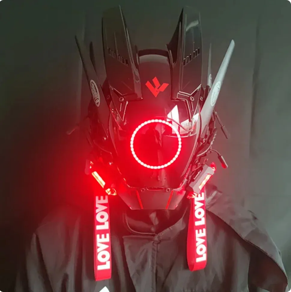 Cyberpunk Mask Led