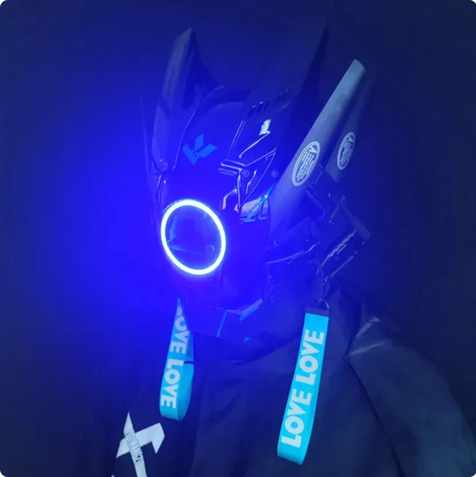 Cyberpunk Mask Led