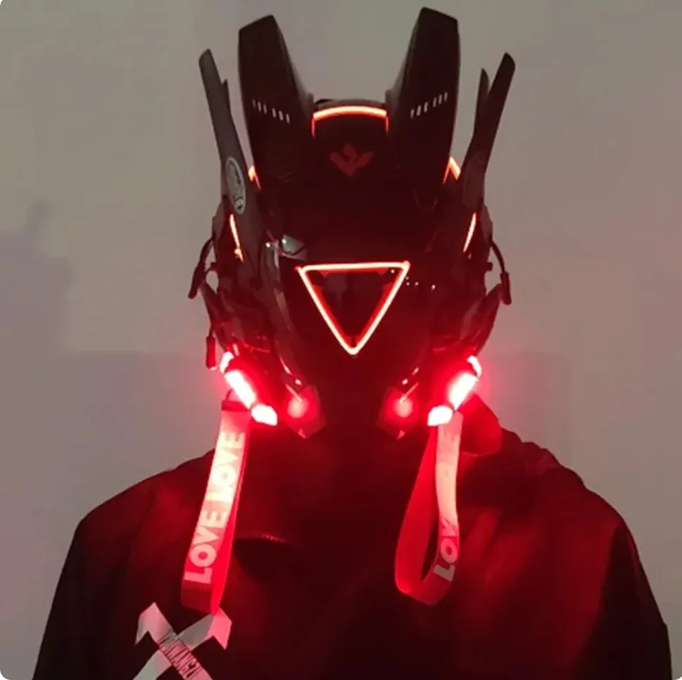 Cyberpunk Mask Led