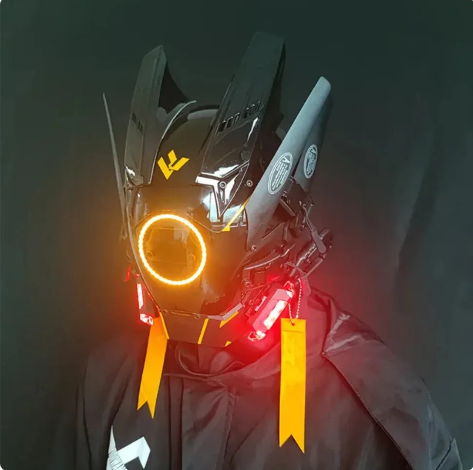 Cyberpunk Mask Led
