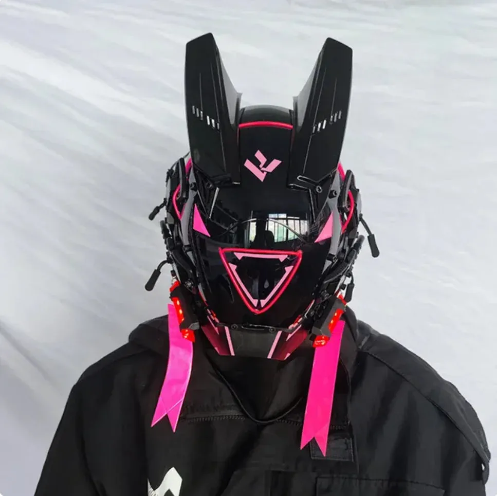 Cyberpunk Mask Led