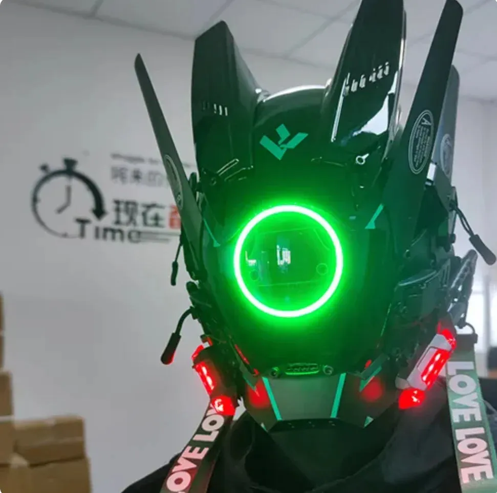 Cyberpunk Mask Led