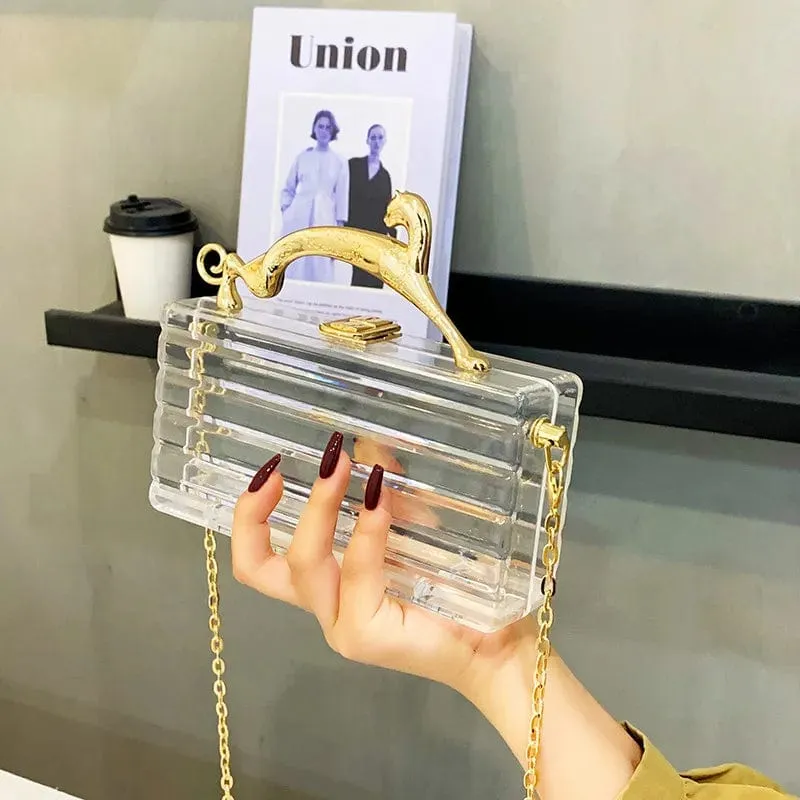 Effortless Charm Transparent Bag