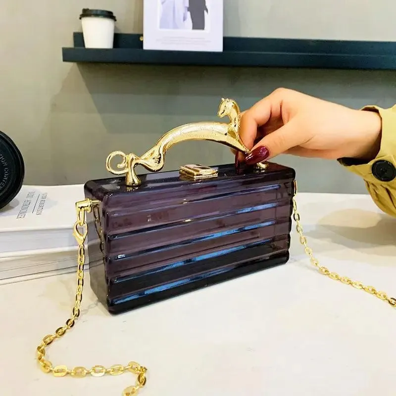 Effortless Charm Transparent Bag