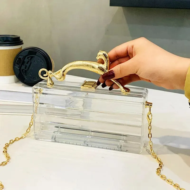 Effortless Charm Transparent Bag
