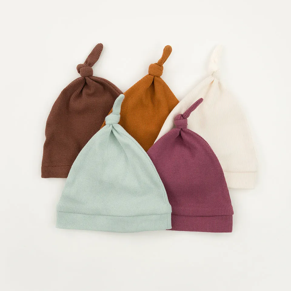 Ether Blue Ribbed Knit See You at Six