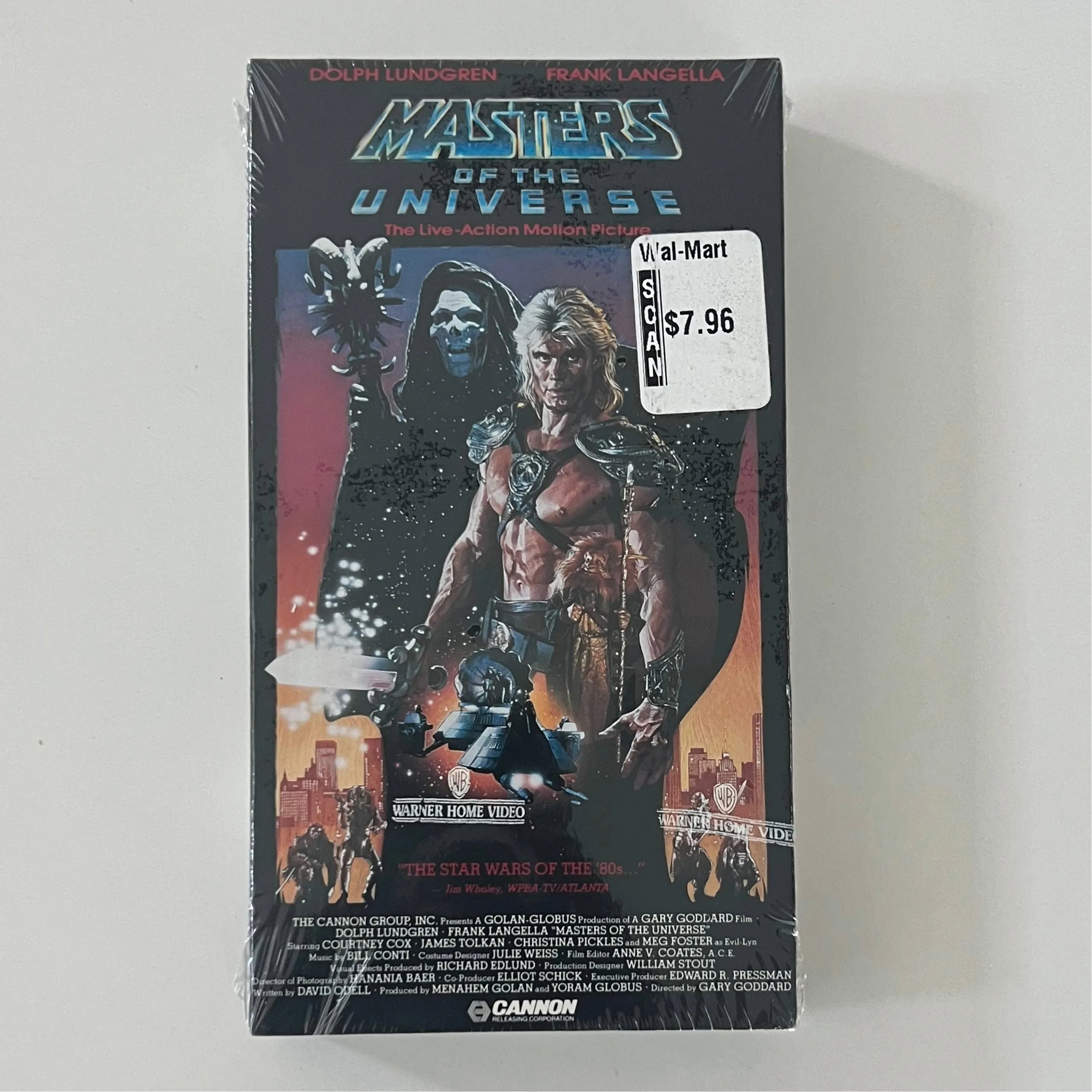 Factory Sealed 1987/1995 Vintage Masters Of The Universe VHS With Watermark