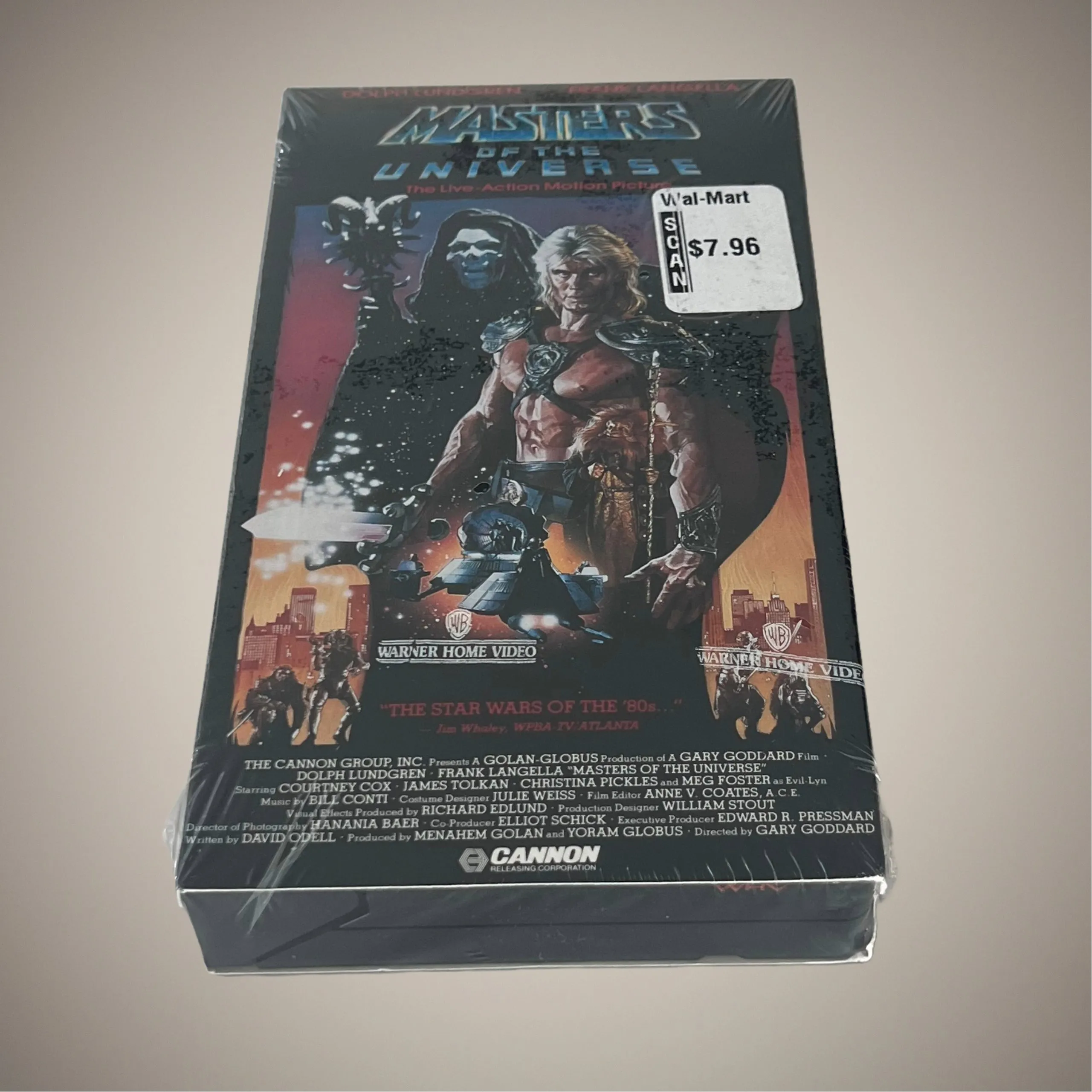 Factory Sealed 1987/1995 Vintage Masters Of The Universe VHS With Watermark