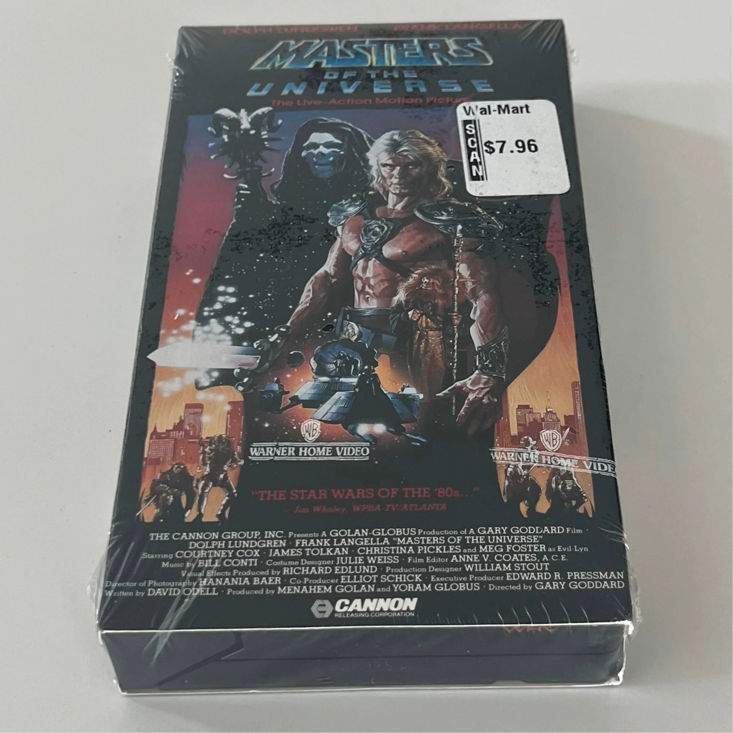 Factory Sealed 1987/1995 Vintage Masters Of The Universe VHS With Watermark