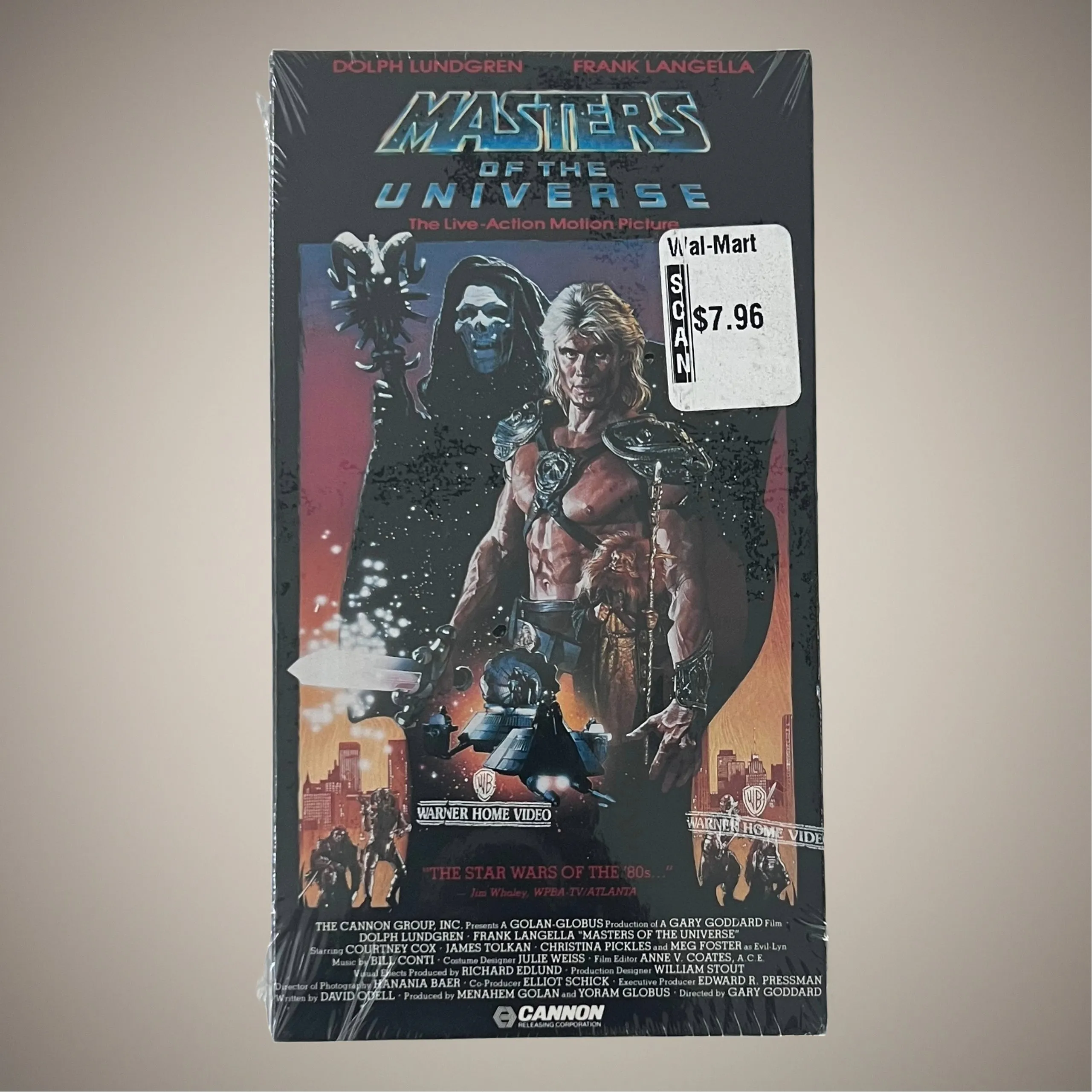 Factory Sealed 1987/1995 Vintage Masters Of The Universe VHS With Watermark