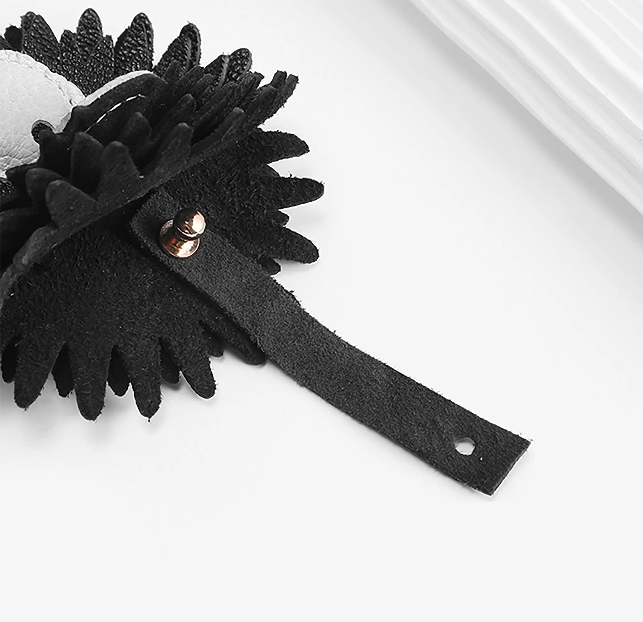 Handmade Flamenco Bag Charm – Adorable Coal-Shaped Lambskin Accessory