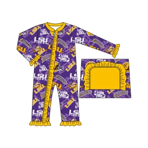LSU MOQ 3  girl romper