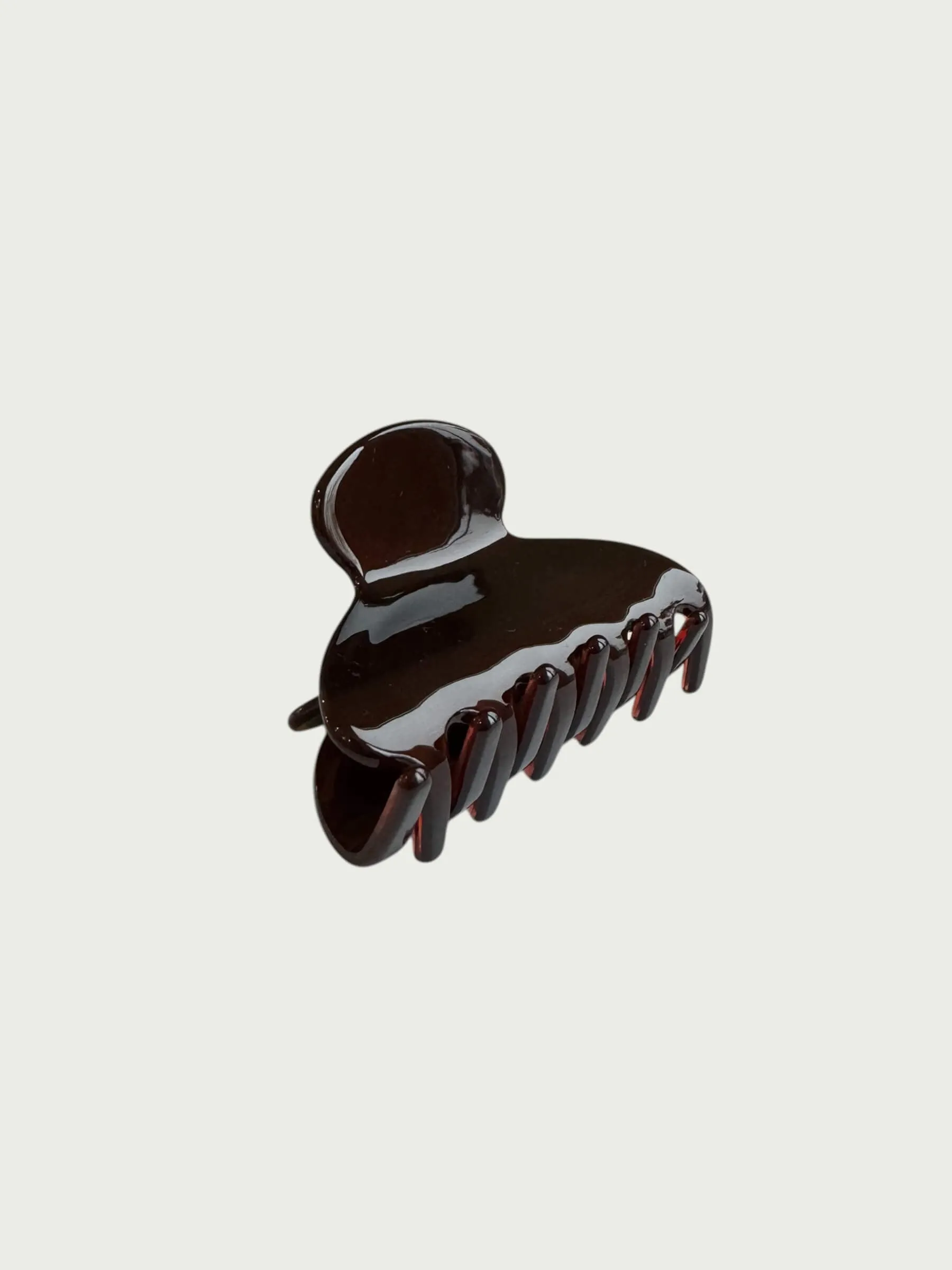 Midi Sweep Claw Clip, Burgundy
