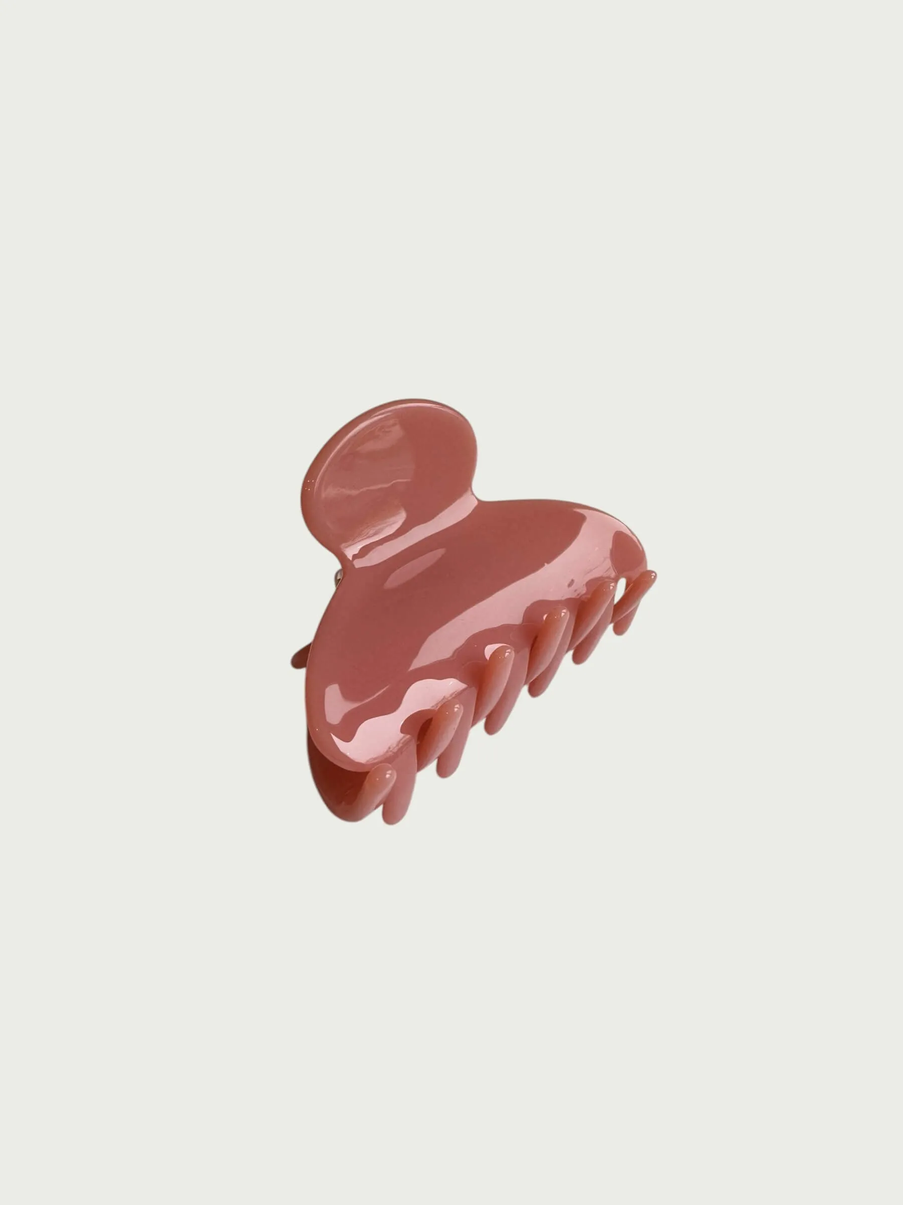 Midi Sweep Claw Clip, Rose