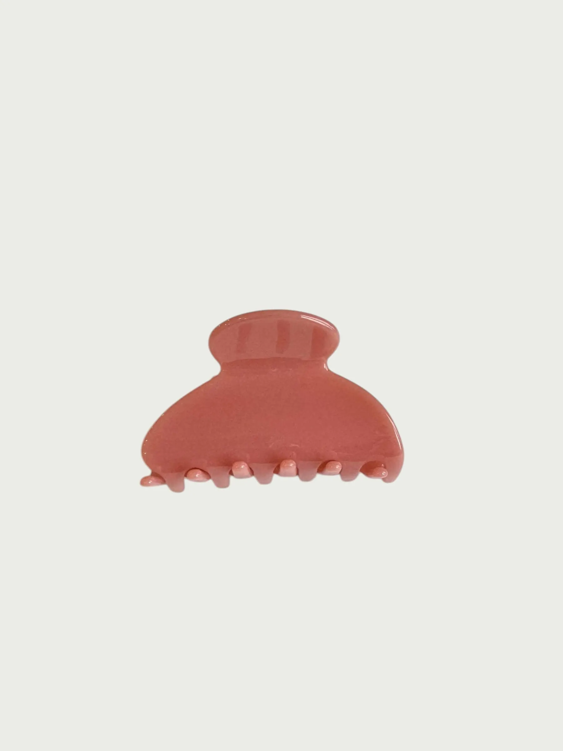 Midi Sweep Claw Clip, Rose