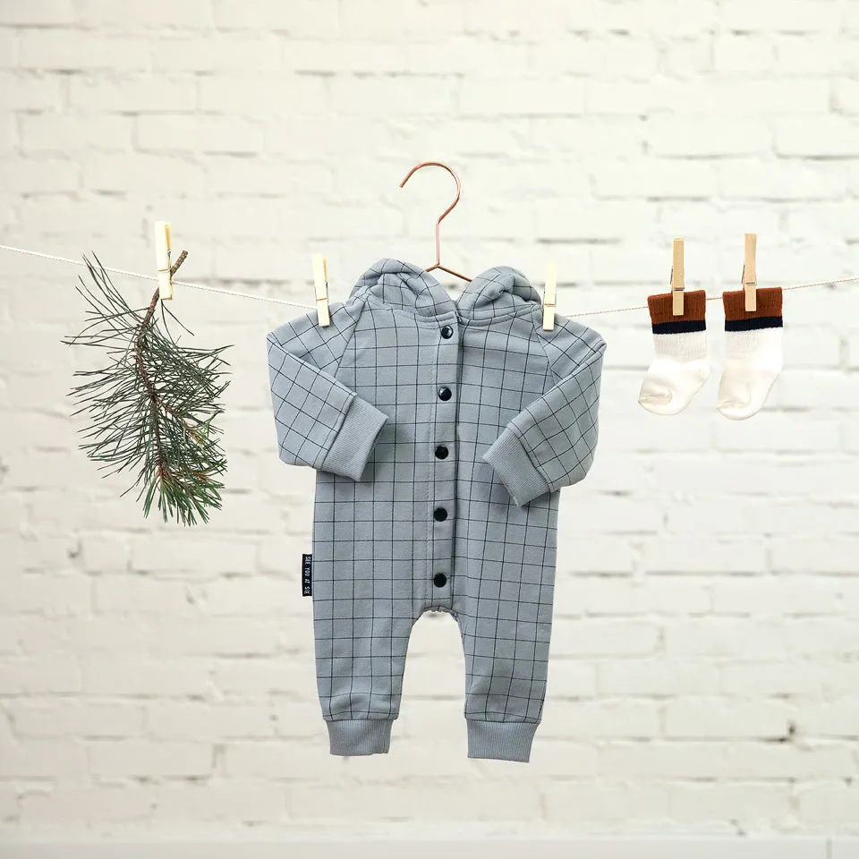 Monument Gray Ribbed Knit Fabric by See You At Six, Oeko Tex Class 1 Certified