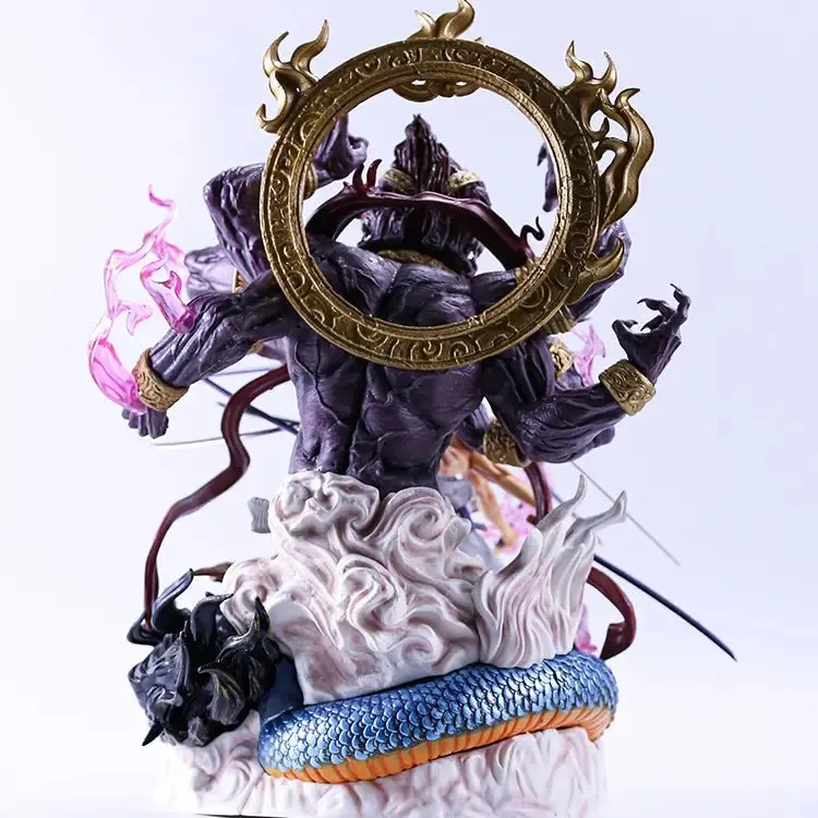 One Piece Roronoa Zoro Asura 9 knives Figure