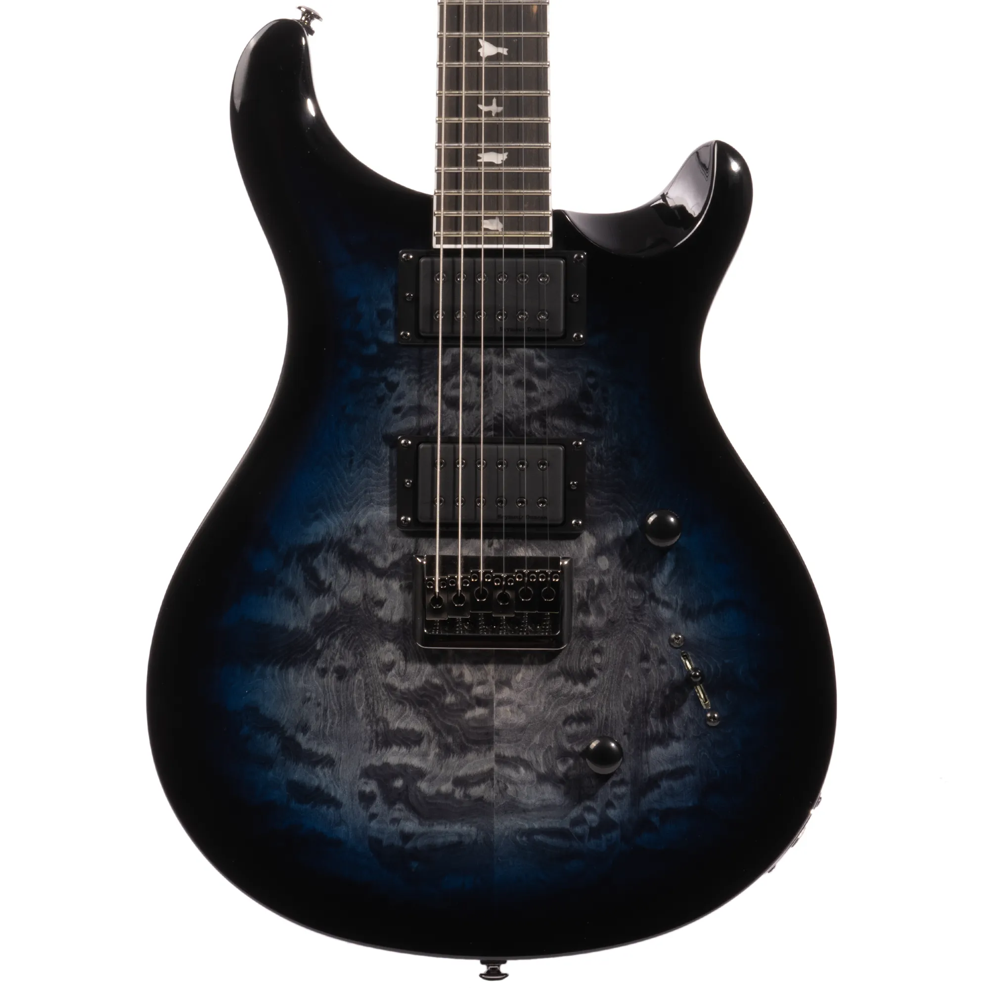 PRS SE Mark Holcomb Signature Electric Guitar, Holcomb Blue Burst w/Gig Bag