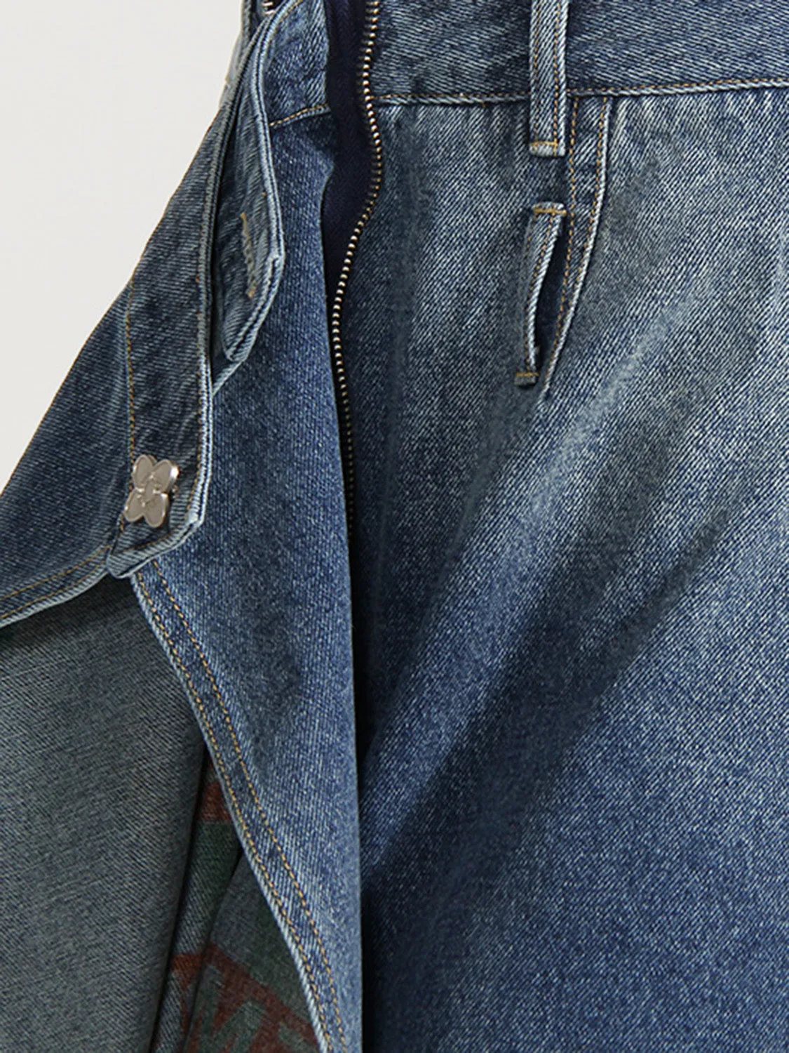 TwoFace Denim Skirt