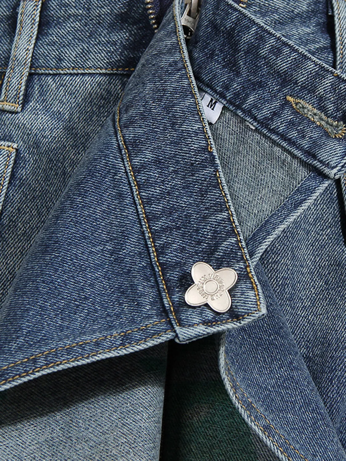 TwoFace Denim Skirt