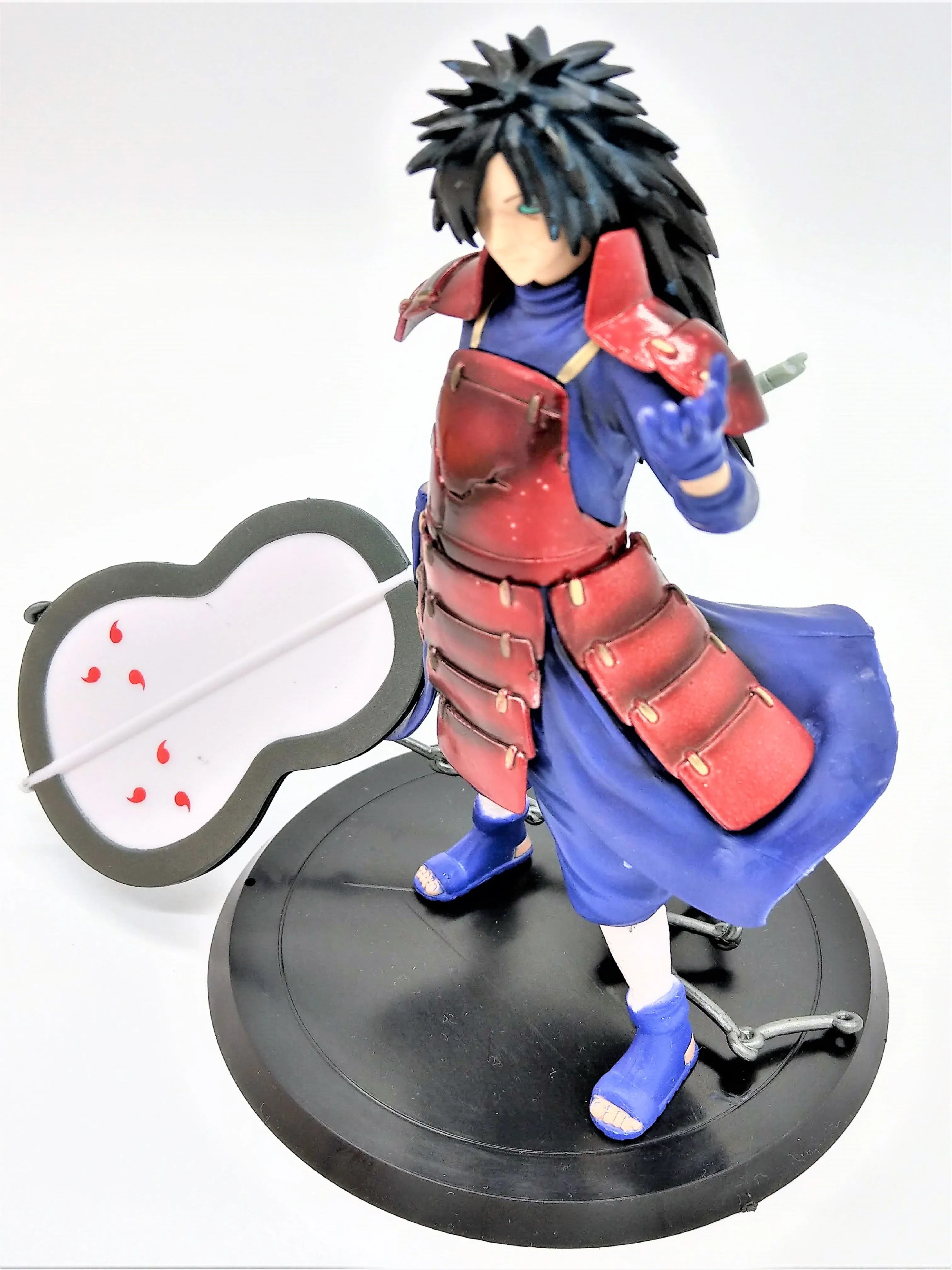 Uchiha Madara Naruto Action Figure (Comes with Adhesive Glue!)