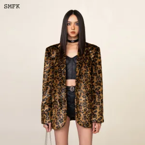 WildWorld Leopard Faux Fur Suit